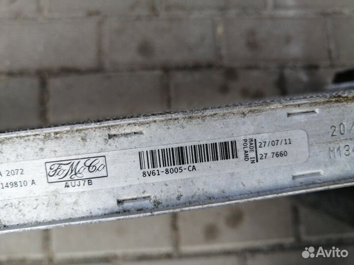 Радиатор Охлаждения Форд С Макс C MAX 2 2012 год