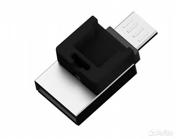 Флешка с двумя портами: microUSB и USB
