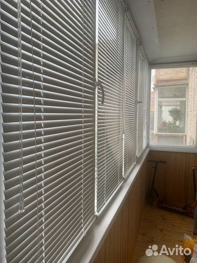 Горизонтальные алюминиевые жалюзи