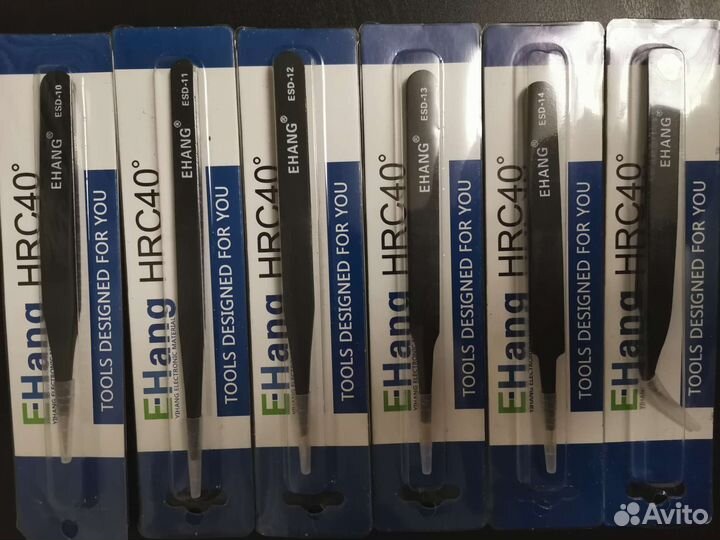 Набор пинцетов для наращивания ресниц