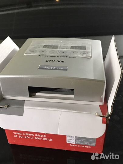 Терморегулятор для тёплого пола UTH-300