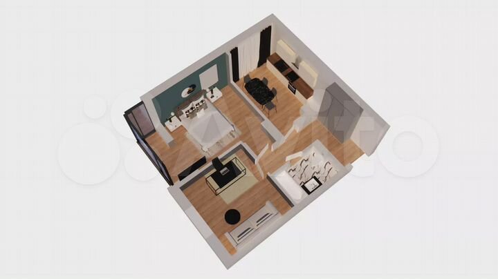 2-к. квартира, 52,9 м², 10/10 эт.