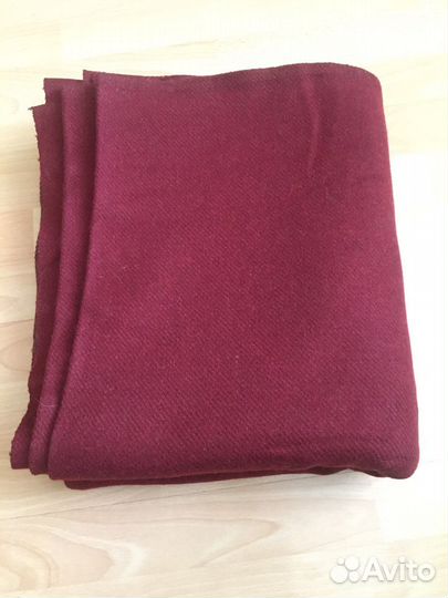 Отрез шерстяного драпа 130 на 160 см