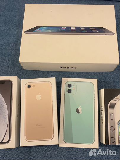 Коробка от iPhone 11, xr, 12, 6s, 4, iPad