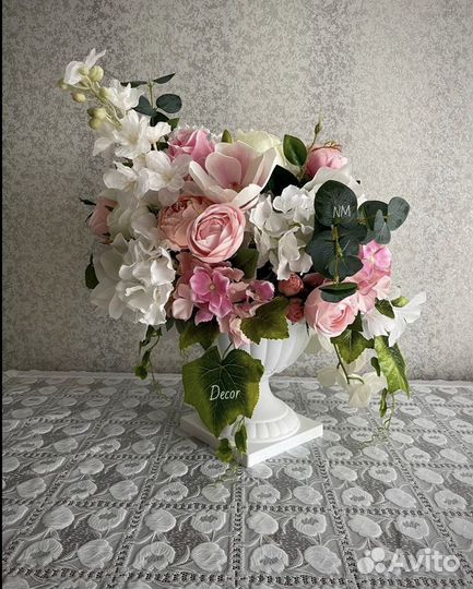 Воздушная интерьерная ваза-премиум