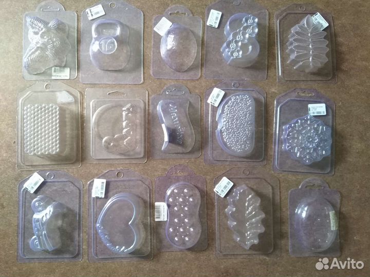 Пластиковые формы для мыла