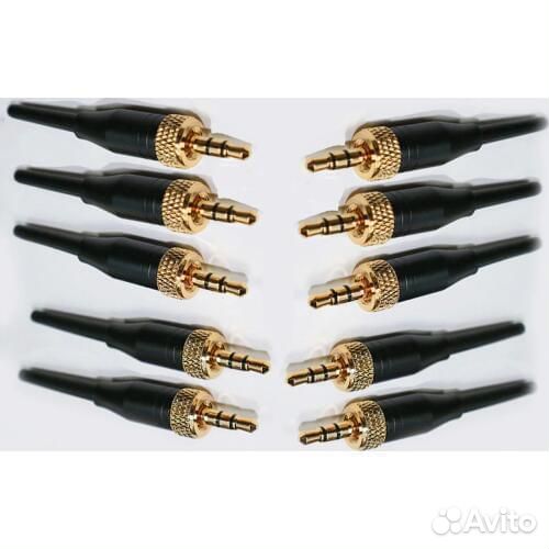 Петличный разъем 3,5Stereo Jaсk с фиксатором