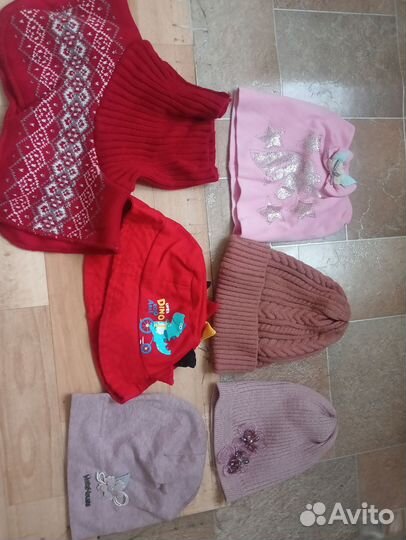 Шапки детские для девочки