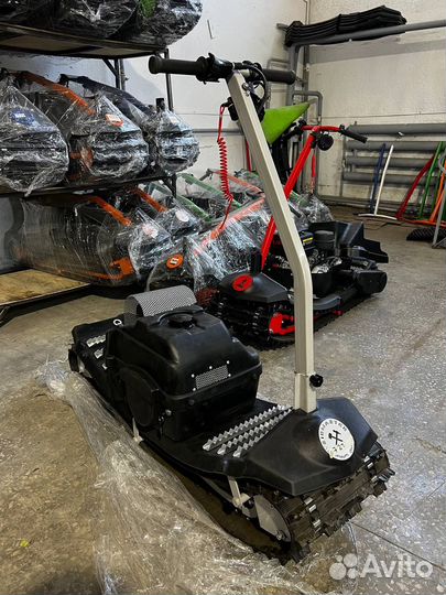 Мотосноуборд для гонок