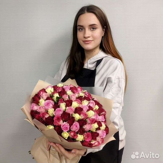 101 роза акция