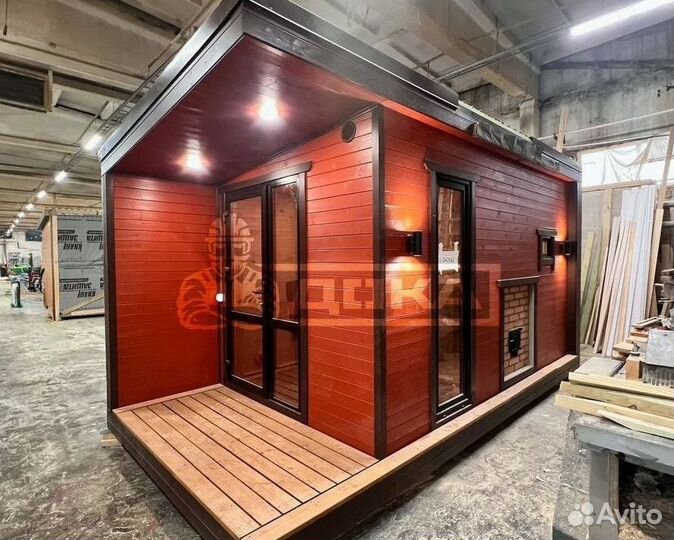 Баня мобильная с доставкой под ключ