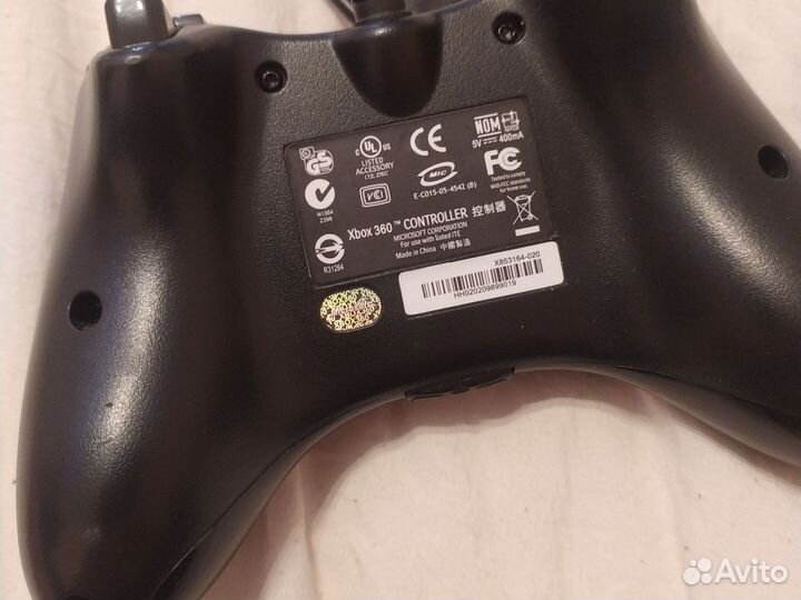 Геймпад xbox 360 проводной 3 метра