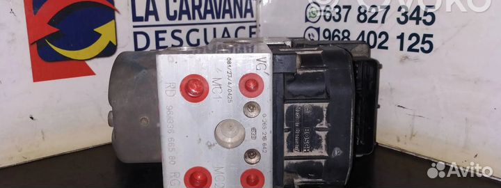 Блок абс 9633666580 Citroen Xsara Picasso