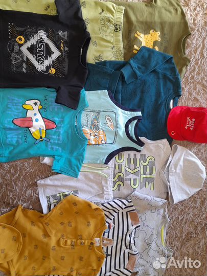 Одежда для мальчика пакетом 86 92