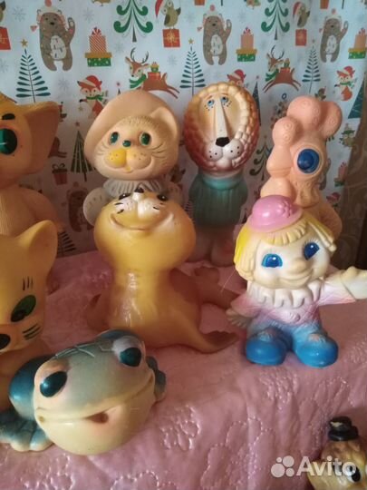 Резиновые игрушки СССР 27 шт