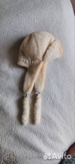 Шапка норковая женская бу 56 размера