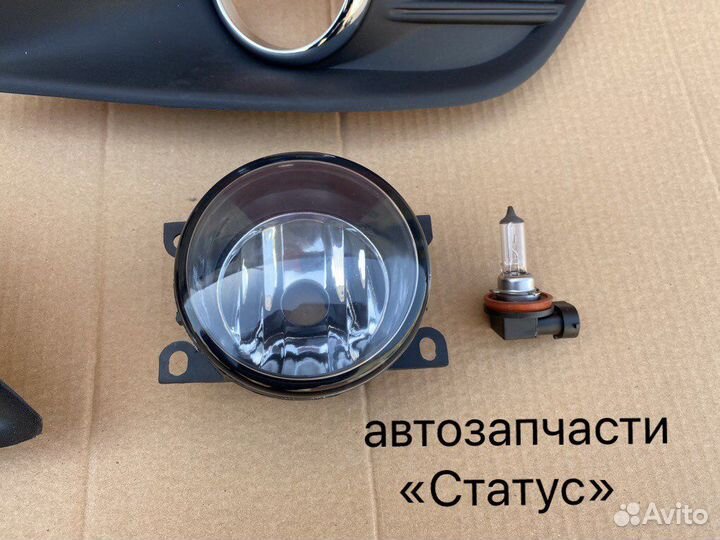 Туманки (комплект) Ford Focus 2 рестайлинг