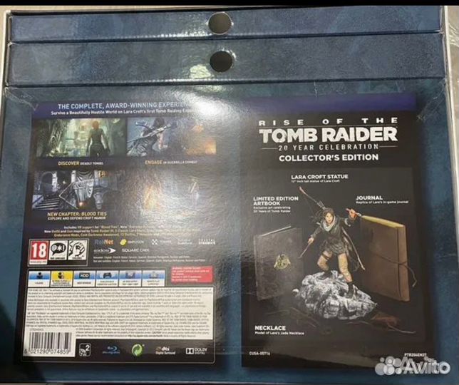 Rise of the tomb raider collection edition ps 4