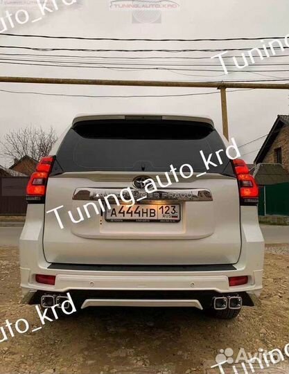 Спойлер Toyota Land Cruiser Prado 150