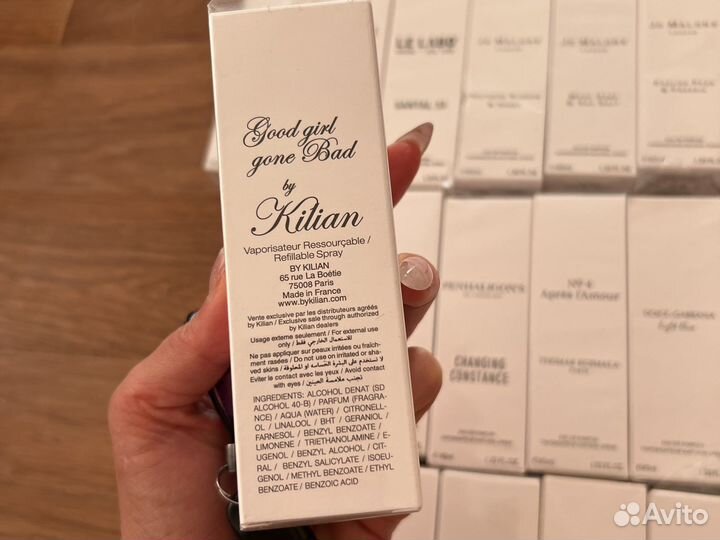 Тестеры парфюмерии