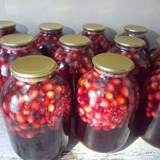 Компоты, варенье