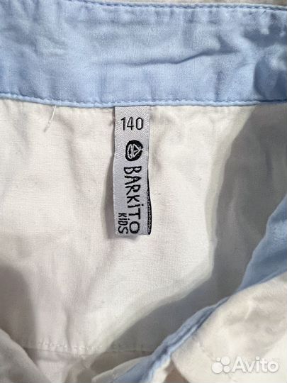 Рубашка новогодняя для мальчика