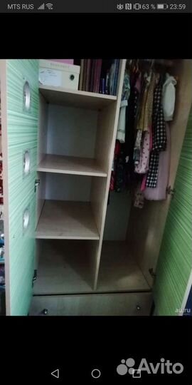 Шкаф для одежды в детскую 