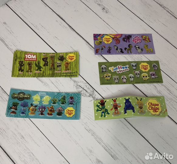 Вкладыши от киндер