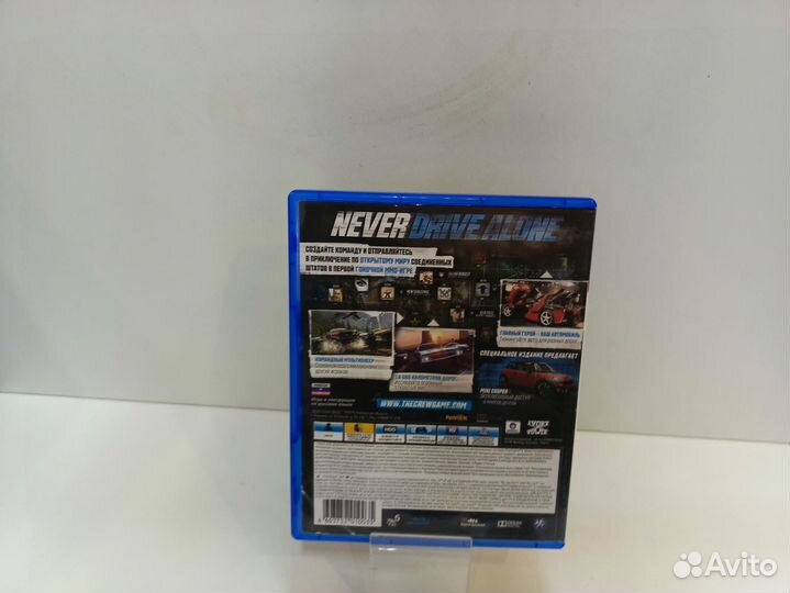 Игровые диски. Sony Playstation 4 The Crew