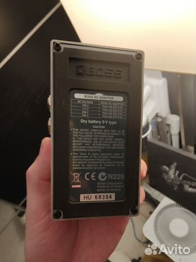 Гитарная педаль boss DD-6