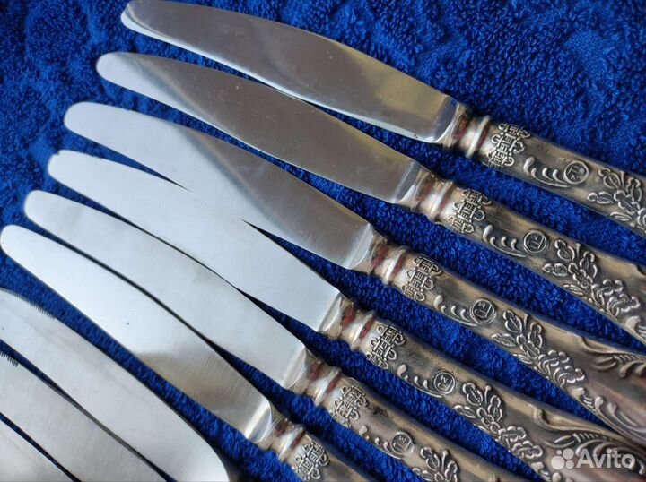 Столовые приборы мельхиор СССР