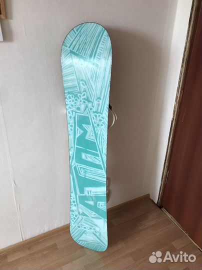 Сноуборд С Креплениям 150см atom В Хорошем Сос