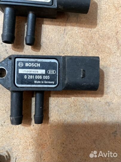 Датчик давления газов VW Audi Skoda