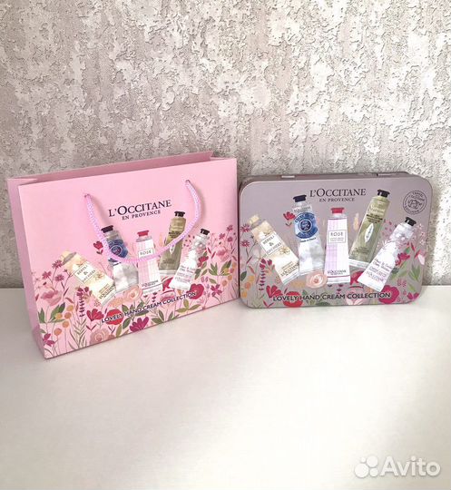 Набор кремов для рук Loccitane, подарочный набор