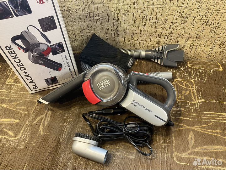 Автомобильный пылесос Black Decker PV1200AV-XK
