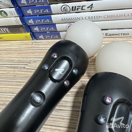 Контроллеры Движение Move для PS3/PS4