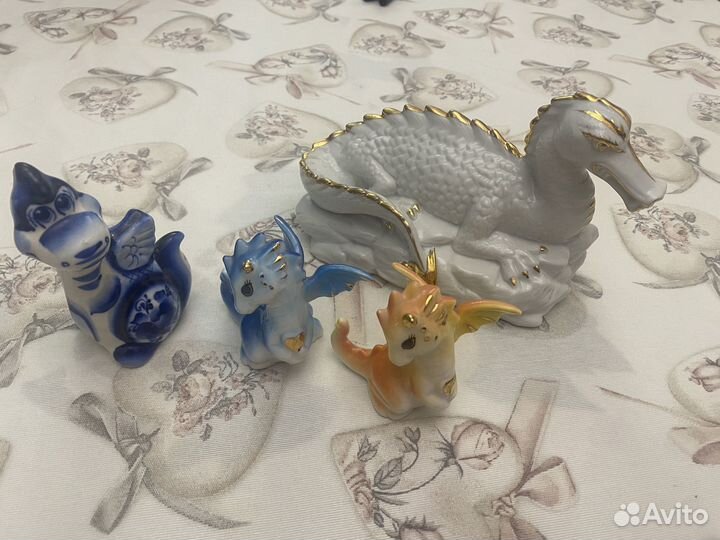 Дракон фарфор