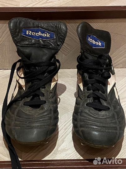 Футбольные бутсы reebok