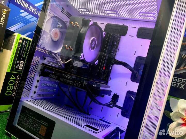 Игровой компьютер на видеокарте RTX 2060