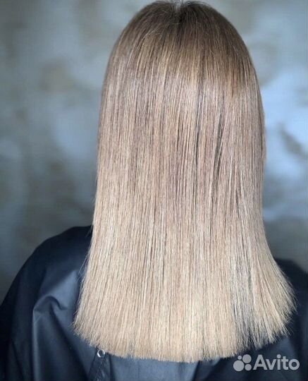 Окрашивание волос, стрижки