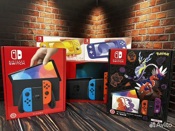 Nintendo switch новые + Гарантия