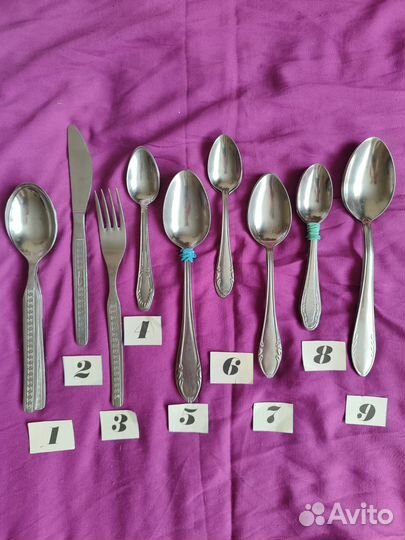 Столовые приборы СССР