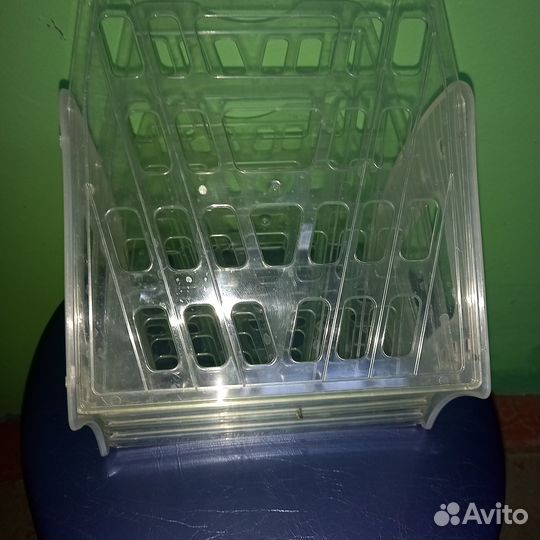 Лоток-органайзер для бумаг веерный на 4 отделения