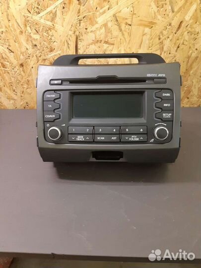 Штатная магнитола Kia Sportage 3