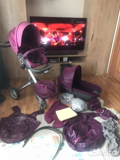 Коляска стокке хлори stokke xplory 2в1