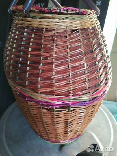 Корзина плетеная для грибов/ягод