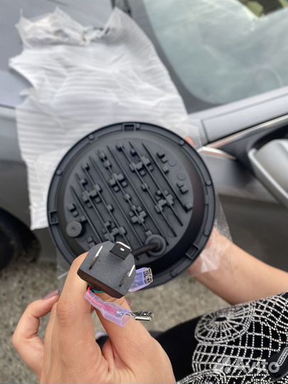 Продам диодную фару круглую