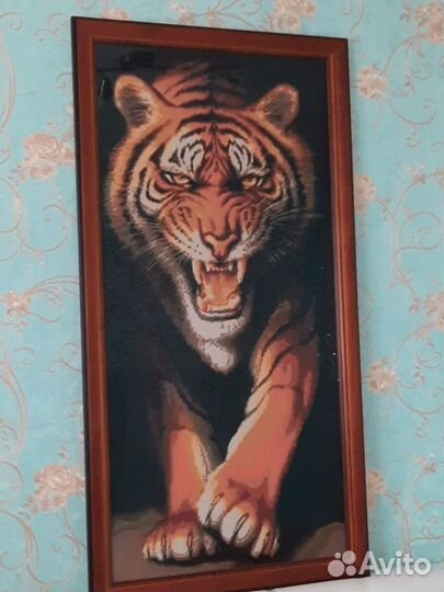 Готовая картина (алмазная мозаика)