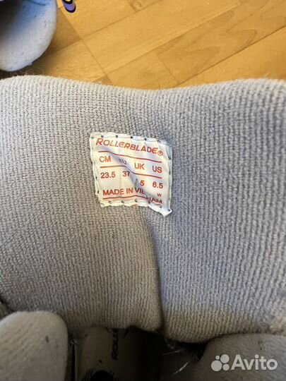 Ролики rollerblade 37 double wrap