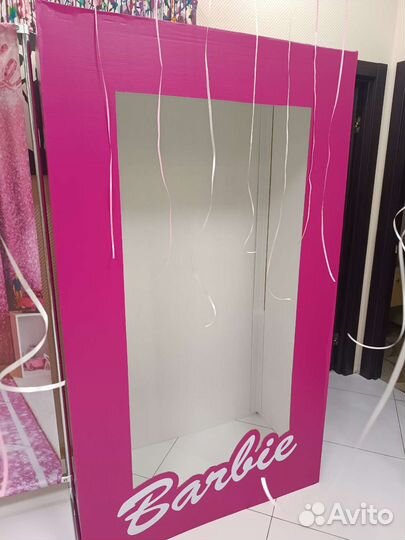 Коробка барби фотозона